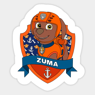 Zuma Badge Sticker